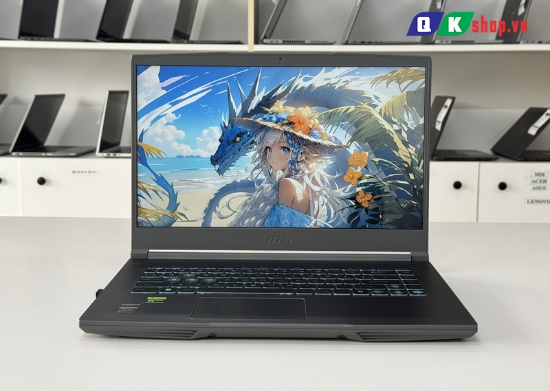 Laptop Gaming MSI Thin 15 B13UC 2044VN Core i7 13620H / Ram 16GB / SSD 512GB / 15.6 inch 144Hz / RTX 3050 4GB