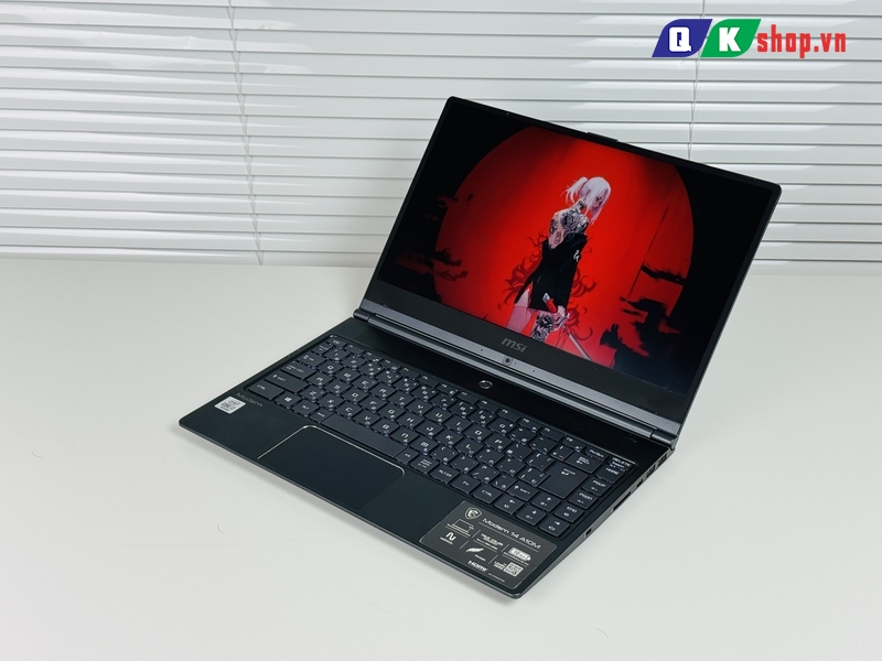 Laptop MSI Modern 14 A10M Core i7-10510U / Ram 16GB / SSD 256GB / 14″ FHD